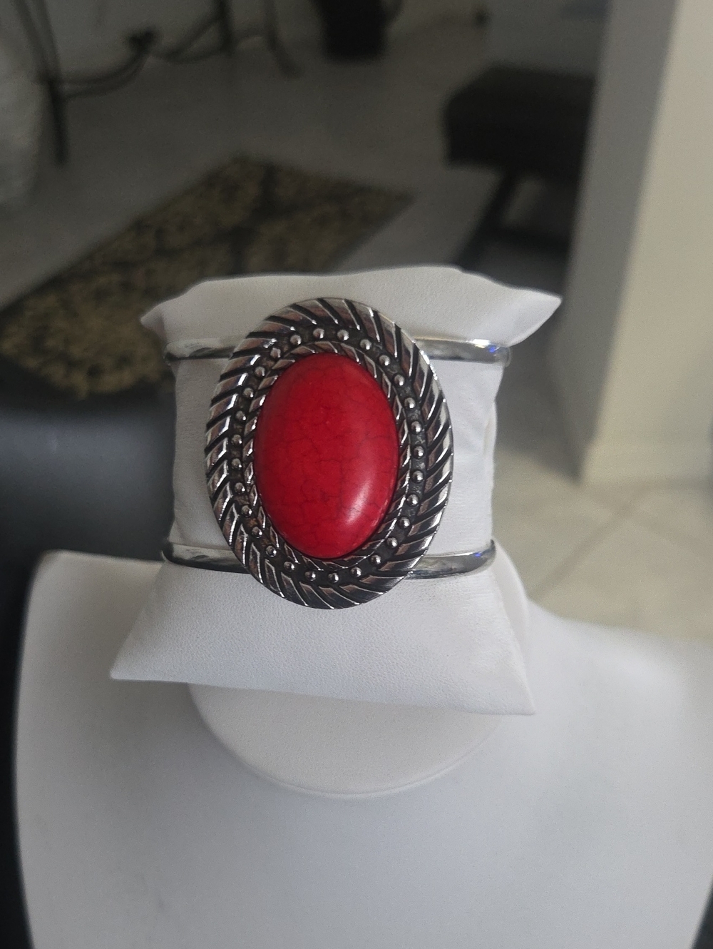 Paparazzi Desert Aura Red Bracelet NWT